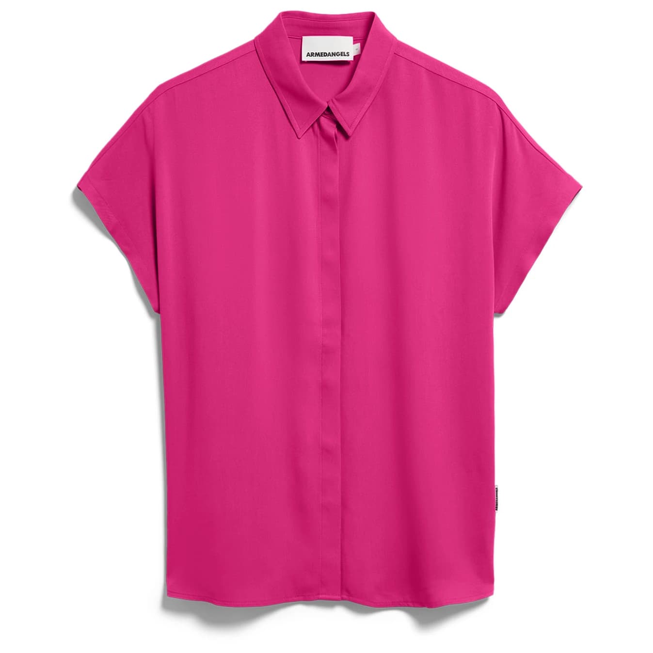 Дамска блуза ARMEDANGELS Women's Larisaana Blouse - Very Berry