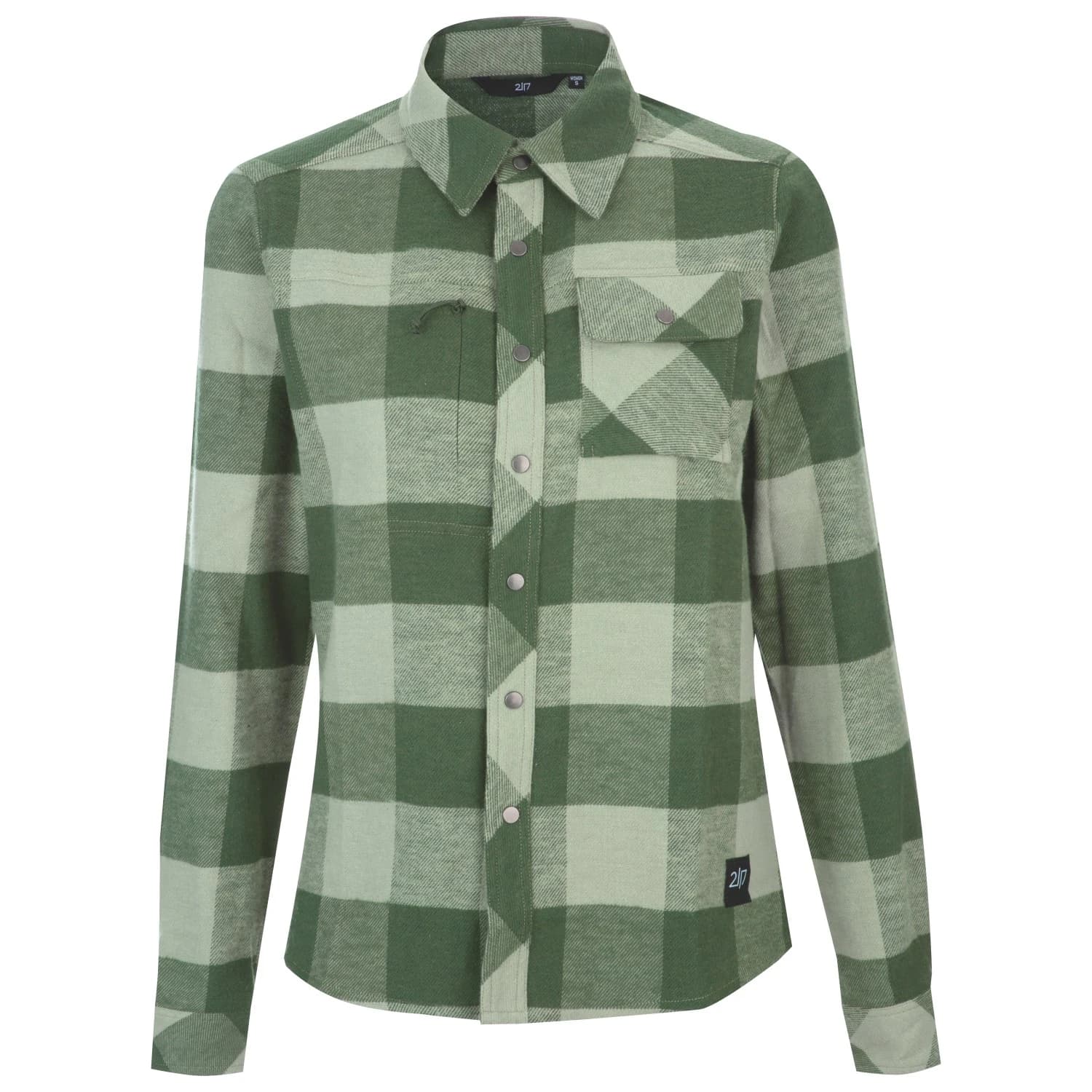 Дамска риза с копчета 2117 of sweden Women's Skjortan Shirt - Forest Green