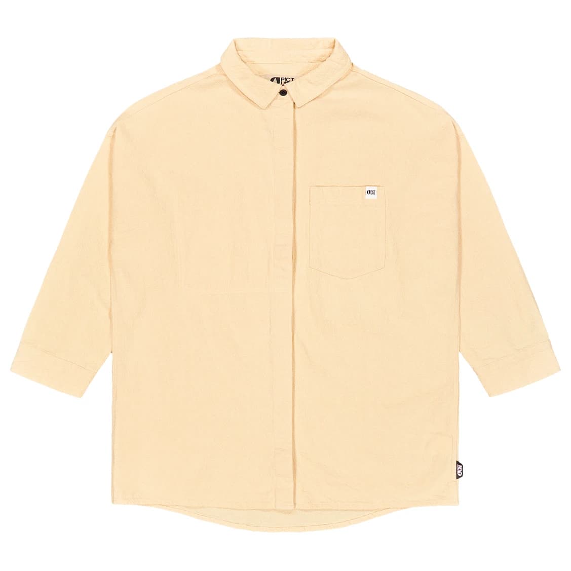 Дамска риза с копчета Picture Women's Flaros Shirt - Wood Ash