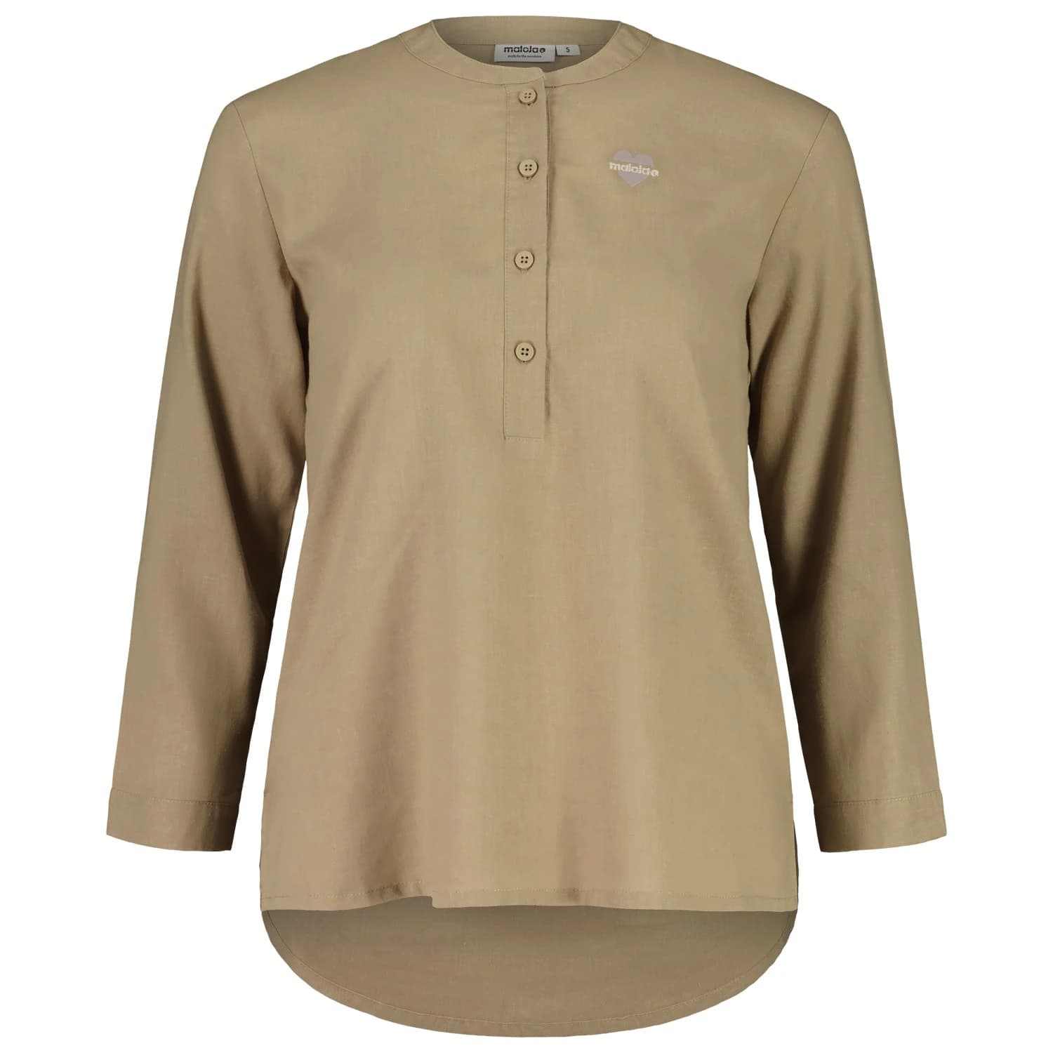Дамска блуза Maloja Women's PlunerM. Shirt - Gravel