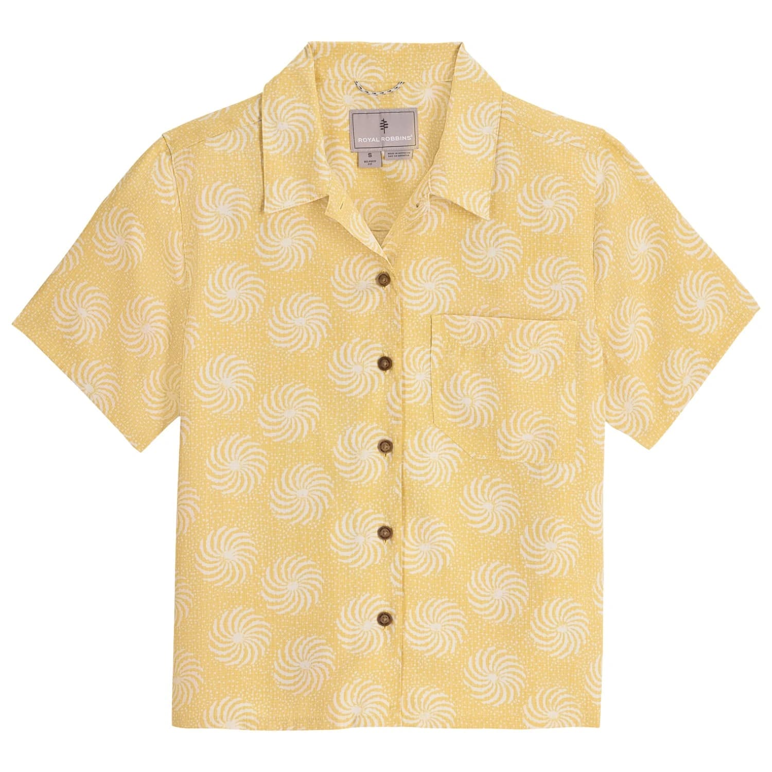 Дамска блуза Royal Robbins Women's Camino Pucker S/S Blouse - Sunbeam Ray Pt