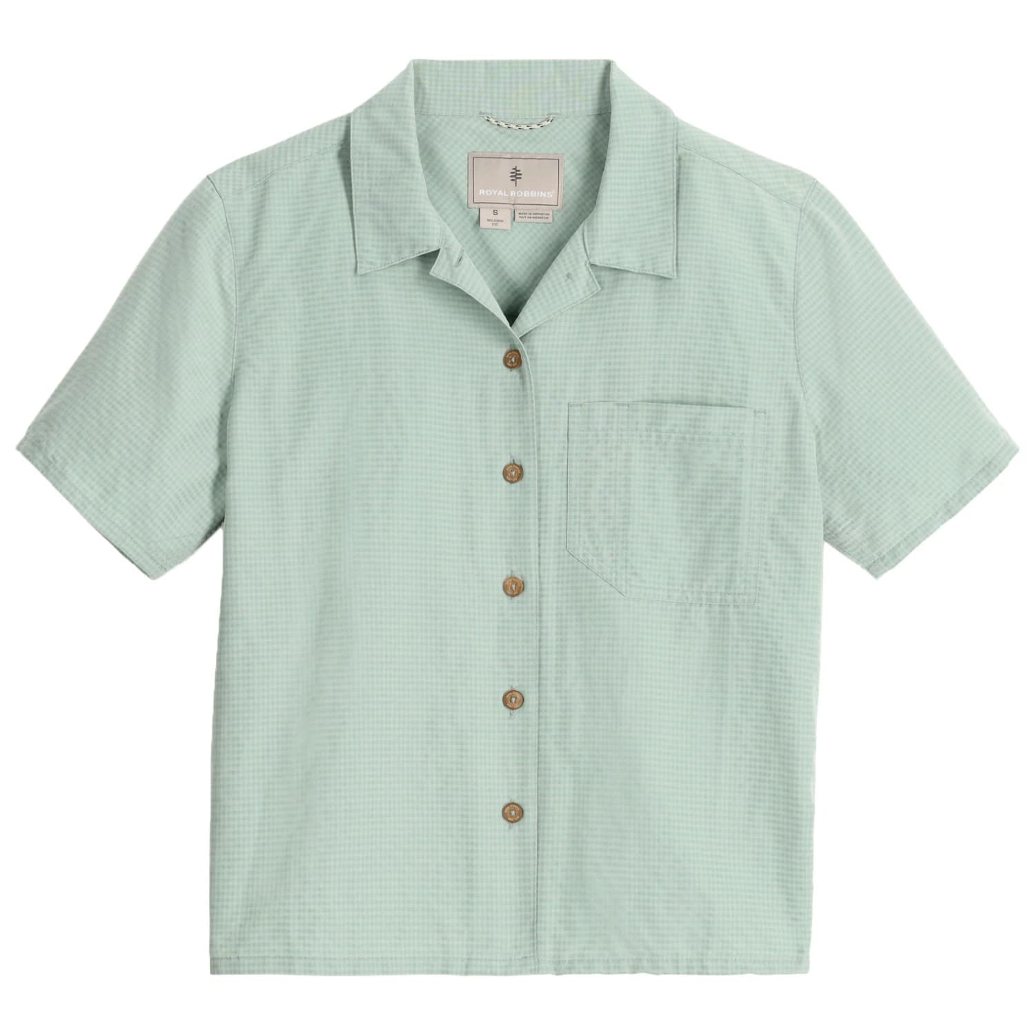 Дамска блуза Royal Robbins Women's Desert Pucker S/S Blouse - Sage Leaf