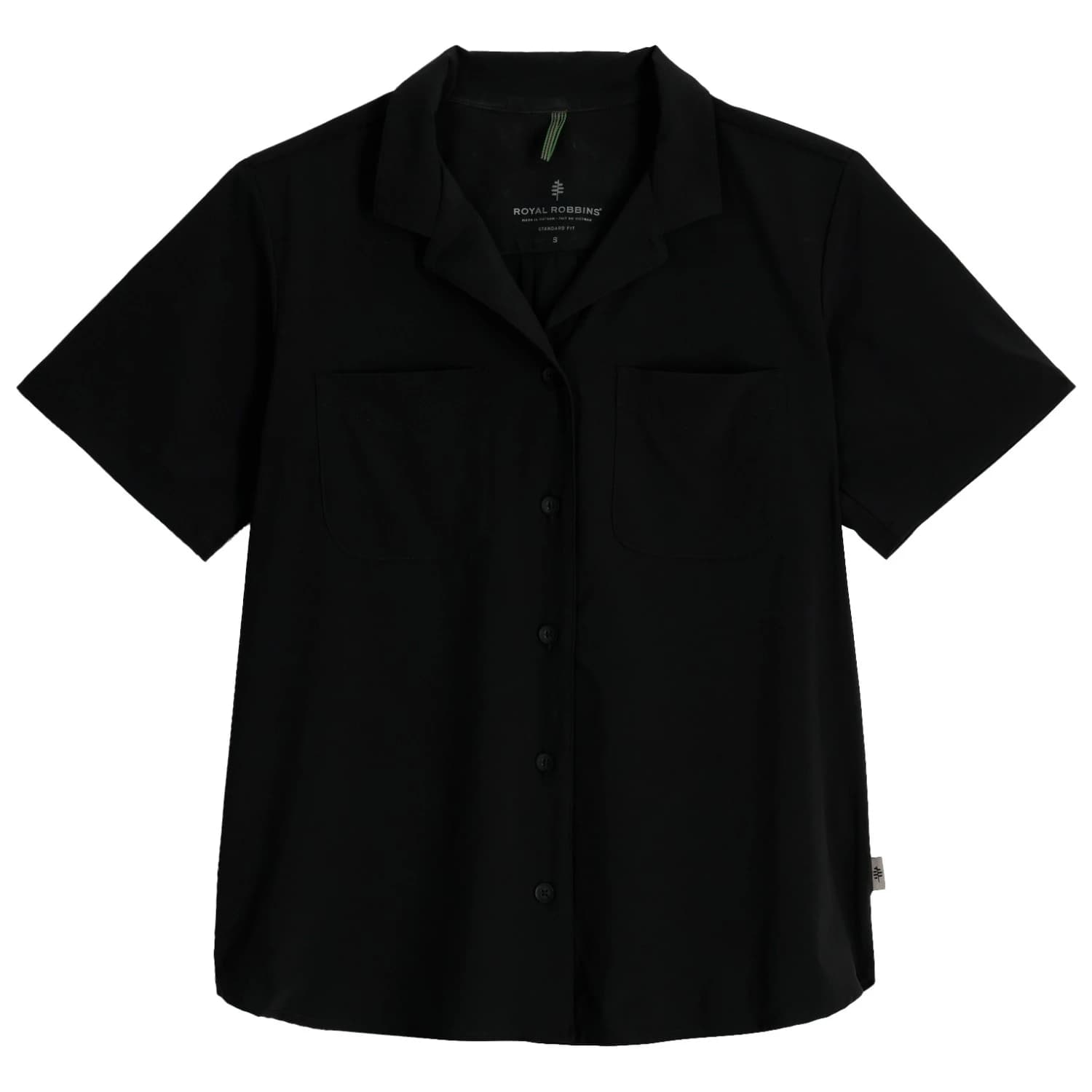 Дамска блуза Royal Robbins Women's Spotless Evolution Meadow S/S Blouse - Jet Black