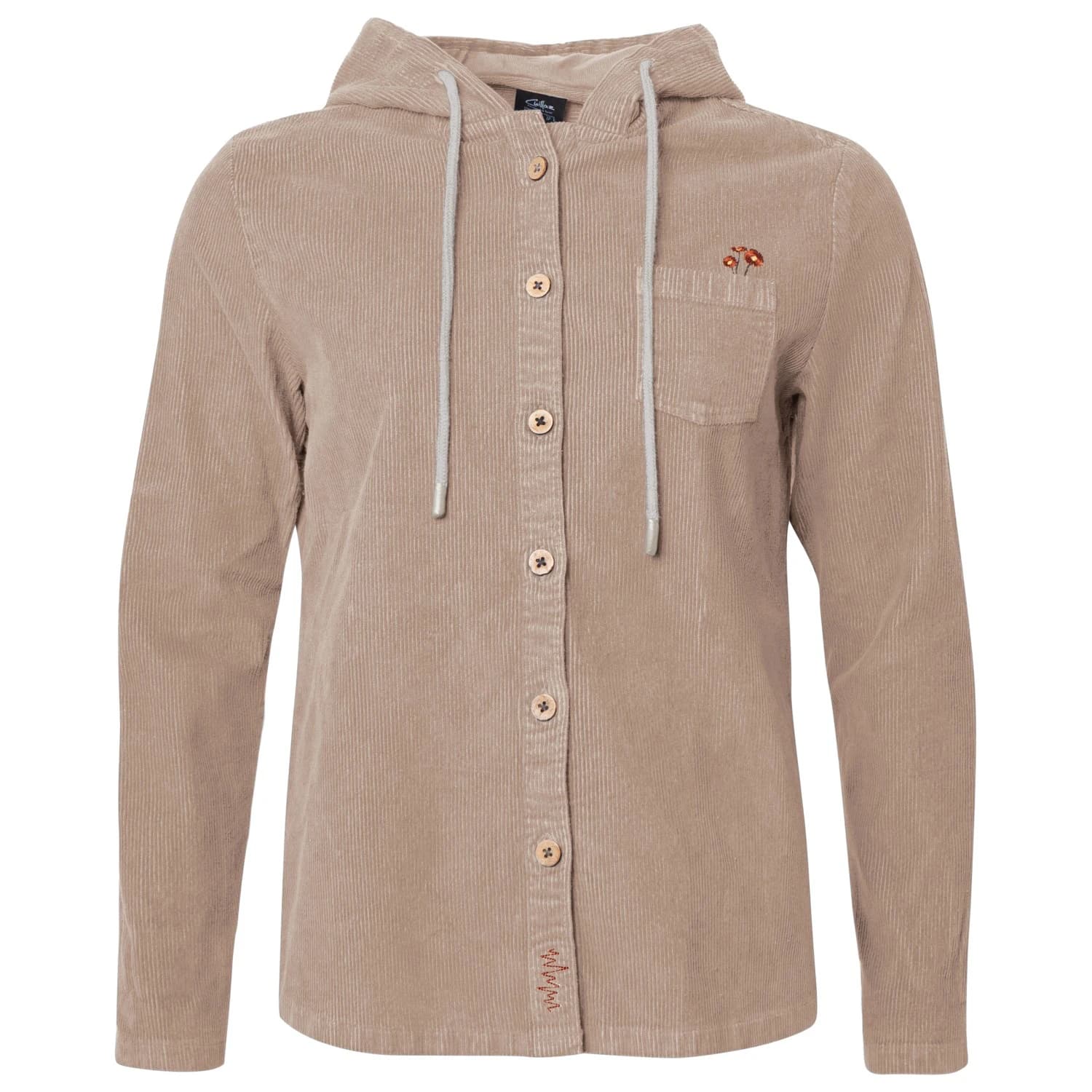 Дамска риза с копчета Chillaz Women's Fendels Shirt - Dark Sand