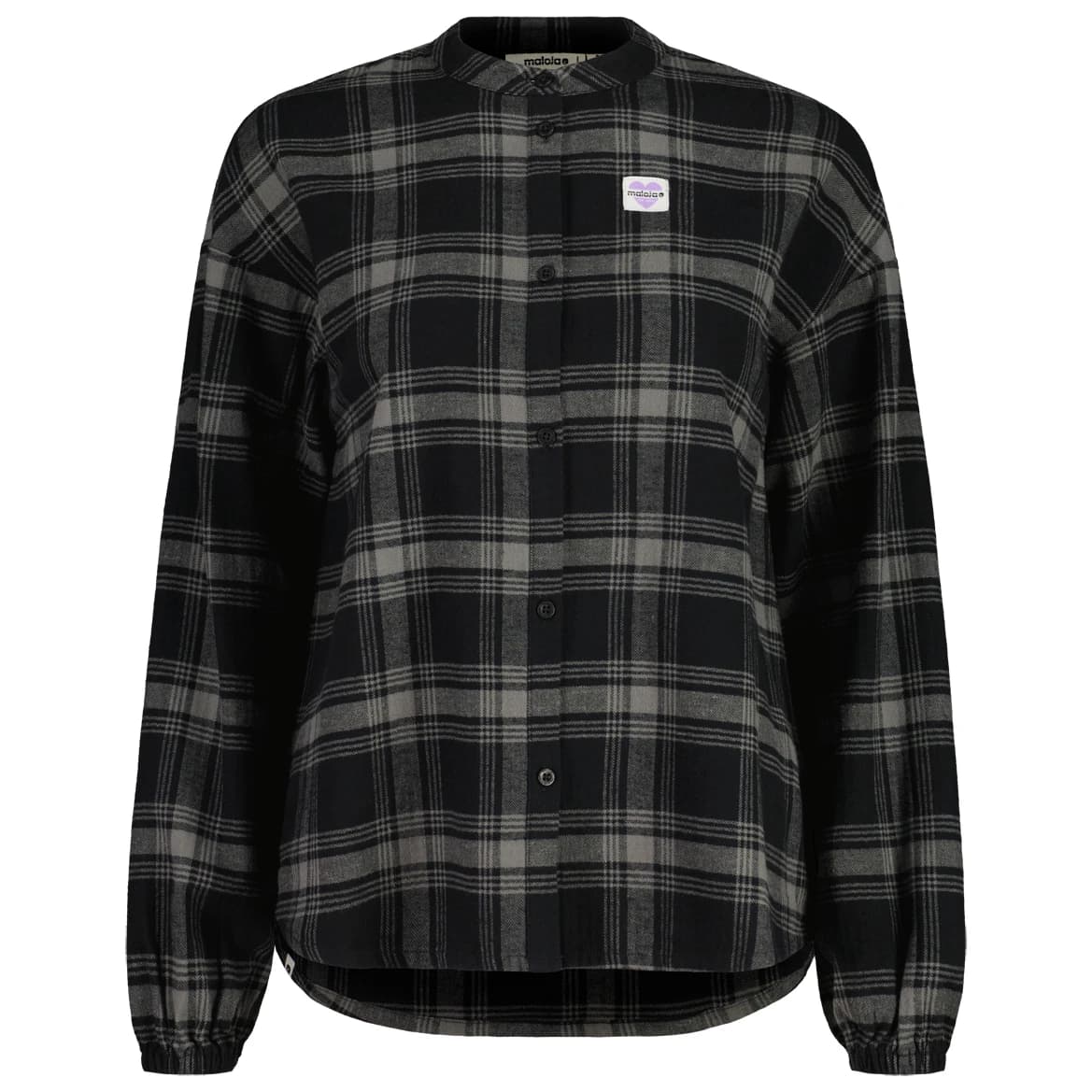 Риза с копчета Maloja Women's WieselsteinM. Blouse - Deep Black Check II
