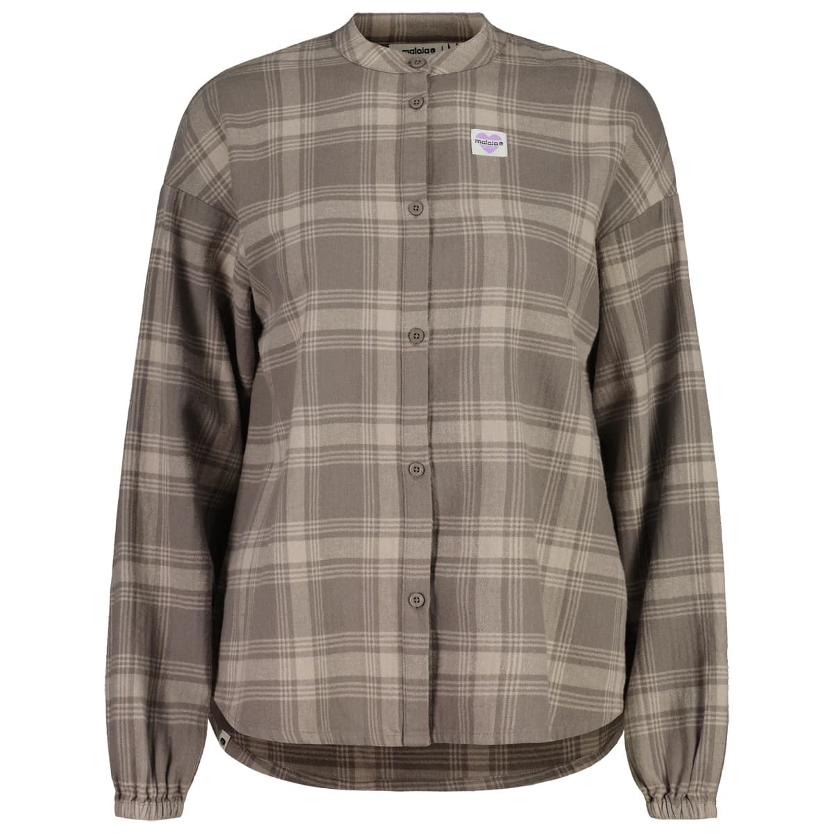 Риза с копчета Maloja Women's WieselsteinM. Blouse - Warm Shadow Check