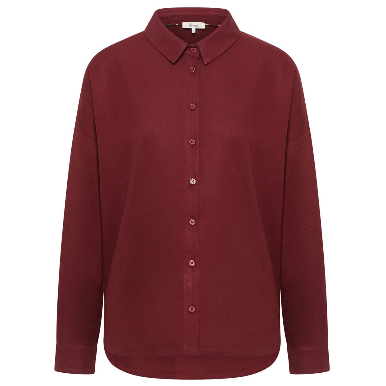 Дамска блуза Tranquillo Women's Oversize-Bluse aus EcoVero Viskose Blouse - Fired Brick