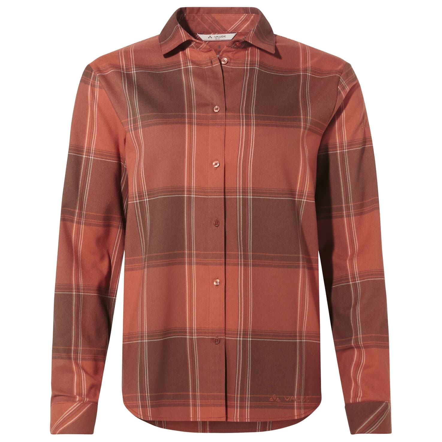 Дамска блуза Vaude Women's Farsund L/S Shirt III Blouse - Tobacco