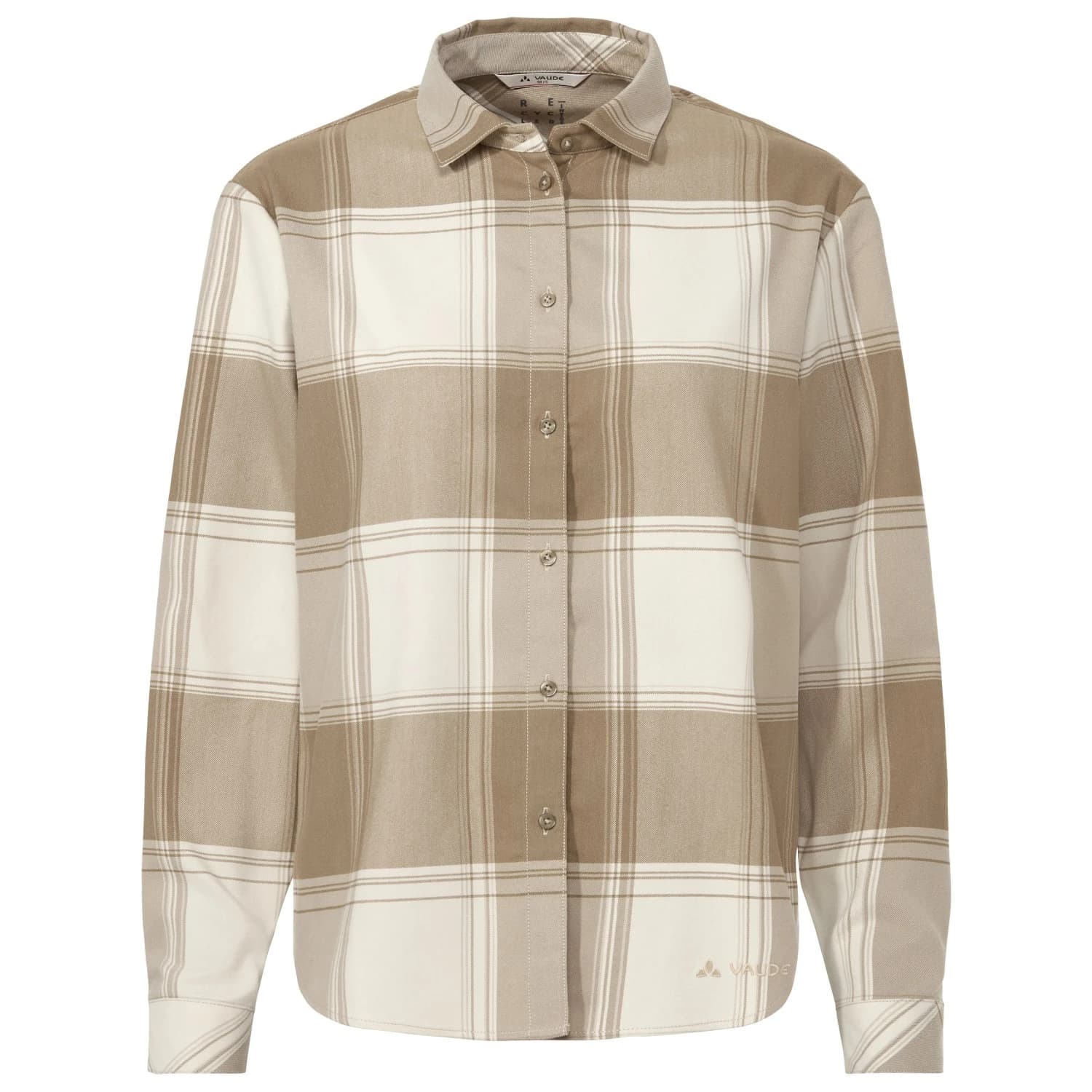 Дамска блуза Vaude Women's Farsund L/S Shirt III Blouse - Linen