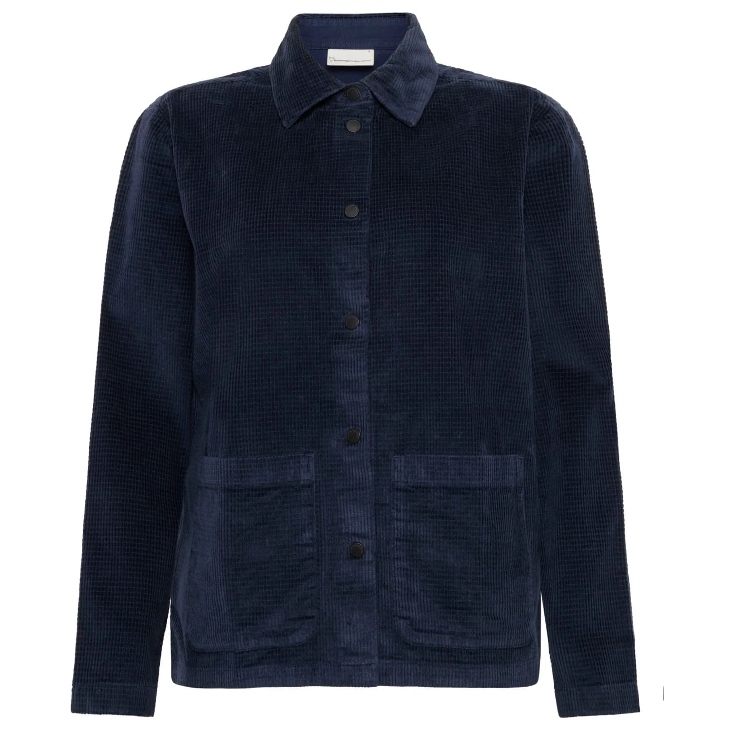 Дамска блуза KnowledgeCotton Apparel Women's 8 Wales Corduroy Overshirt Blouse - Night Sky