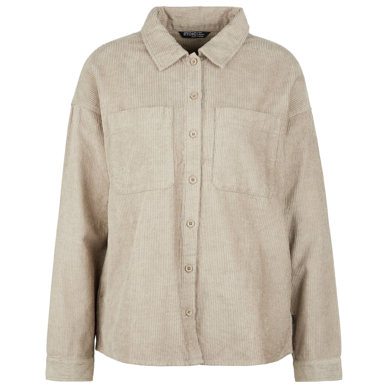 Дамска риза с копчета Stoic Women's MMXX. Selja Cord Shirt - Vintage Beige