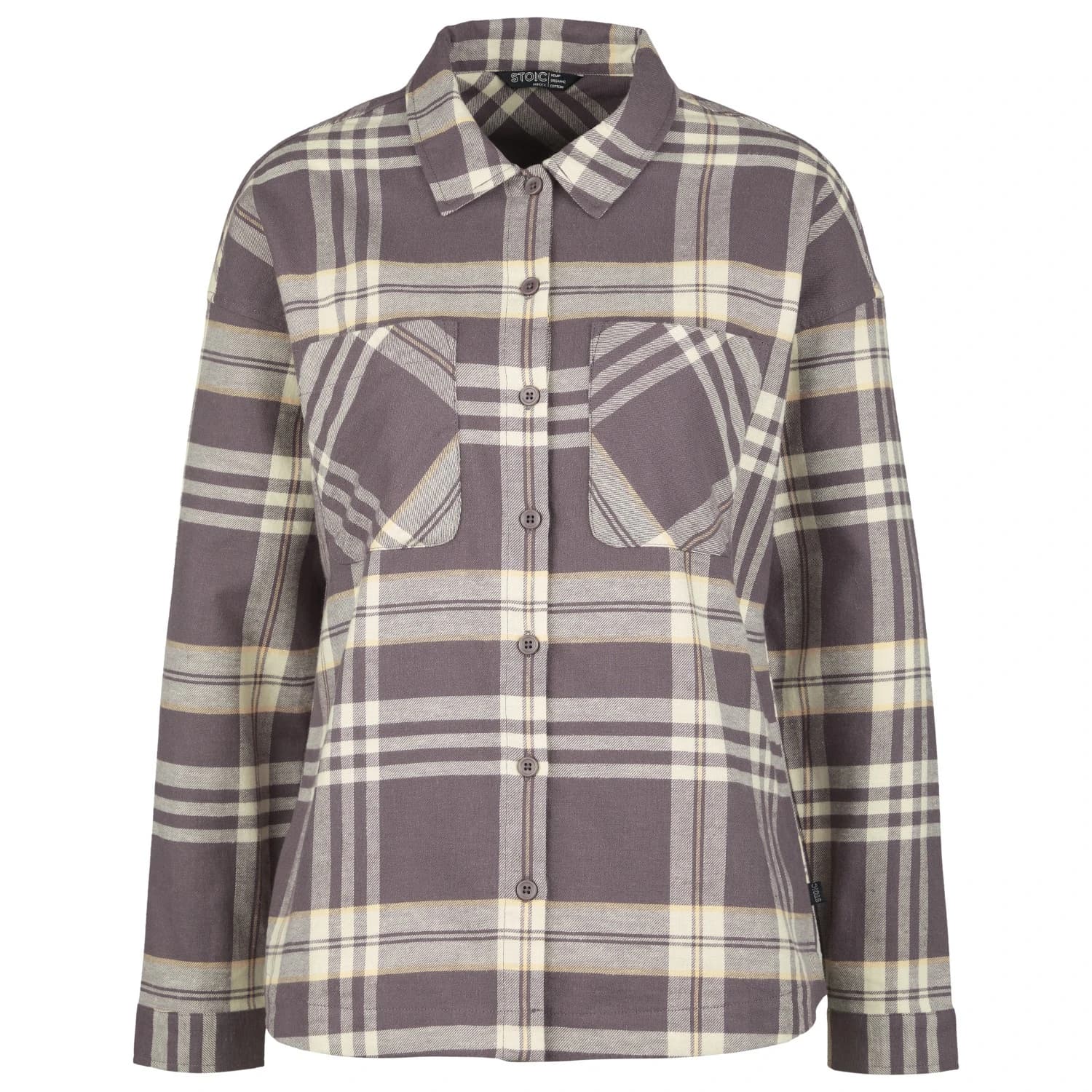 Дамска риза с копчета Stoic Women's MMXX. Sundsvall Check Shirt - Dark Purple / Multi