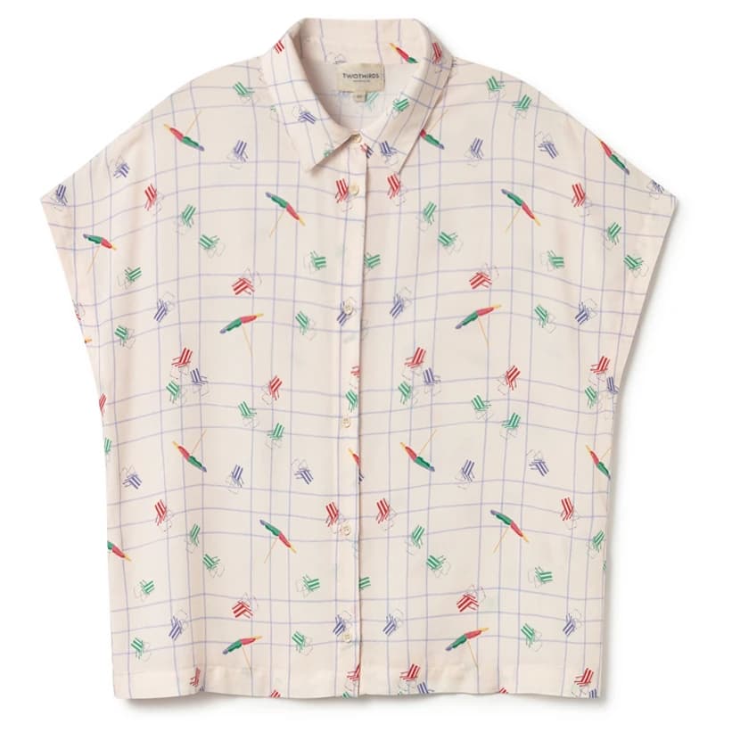Дамска блуза TWOTHIRDS Women's Hurissalo Blouse - Summertime