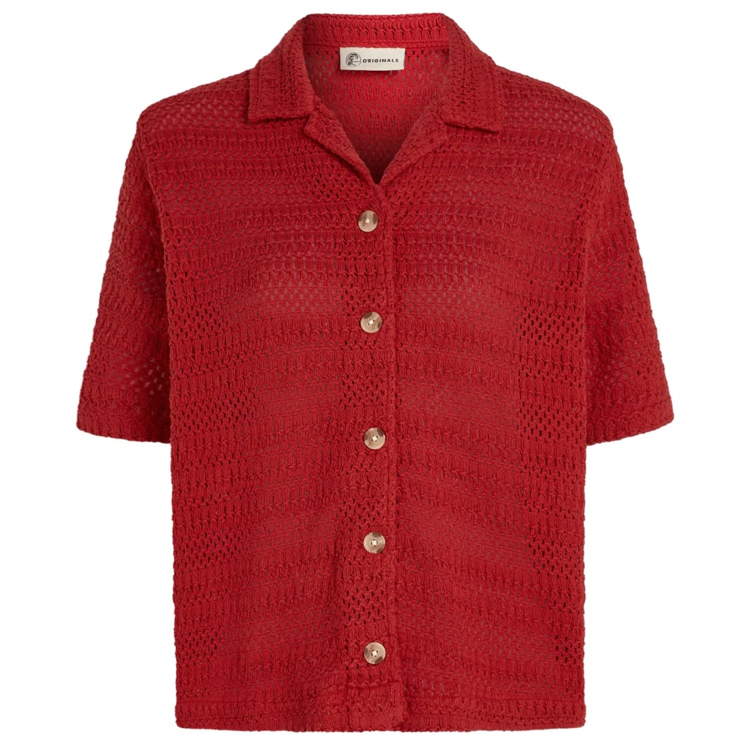 Дамска блуза O'Neill Women's O'Riginals Crochet Shirt Blouse - Midnight Poppy