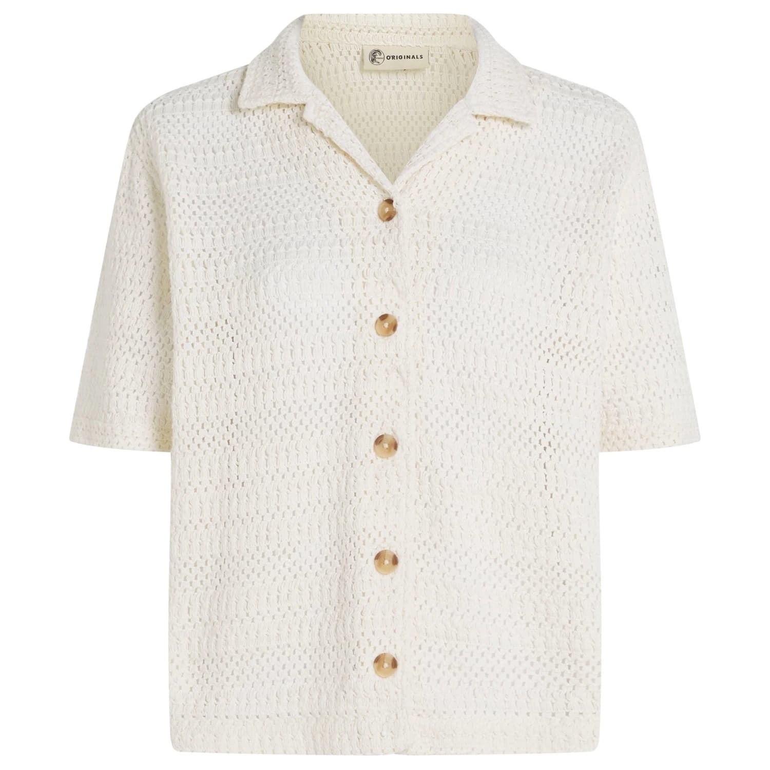 Дамска блуза O'Neill Women's O'Riginals Crochet Shirt Blouse - Snow White