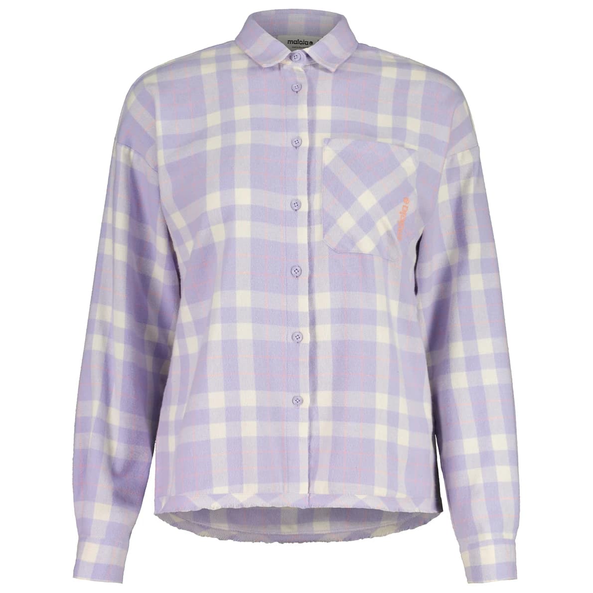 Дамска риза с копчета Maloja Women's MolarM. Shirt - Summer Sky Multi