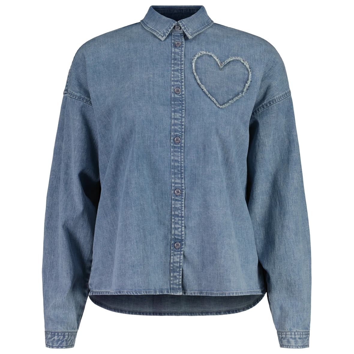 Риза с копчета Maloja Women's PicotaM. Shirt - Light Denim Blue
