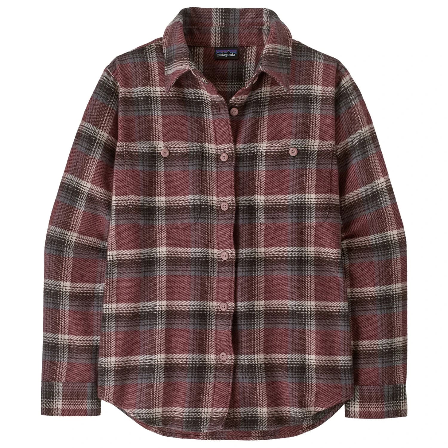 Дамска риза с копчета Patagonia Women's Fjord Flannel Shirt - Cozy Cabin: Berry Fig