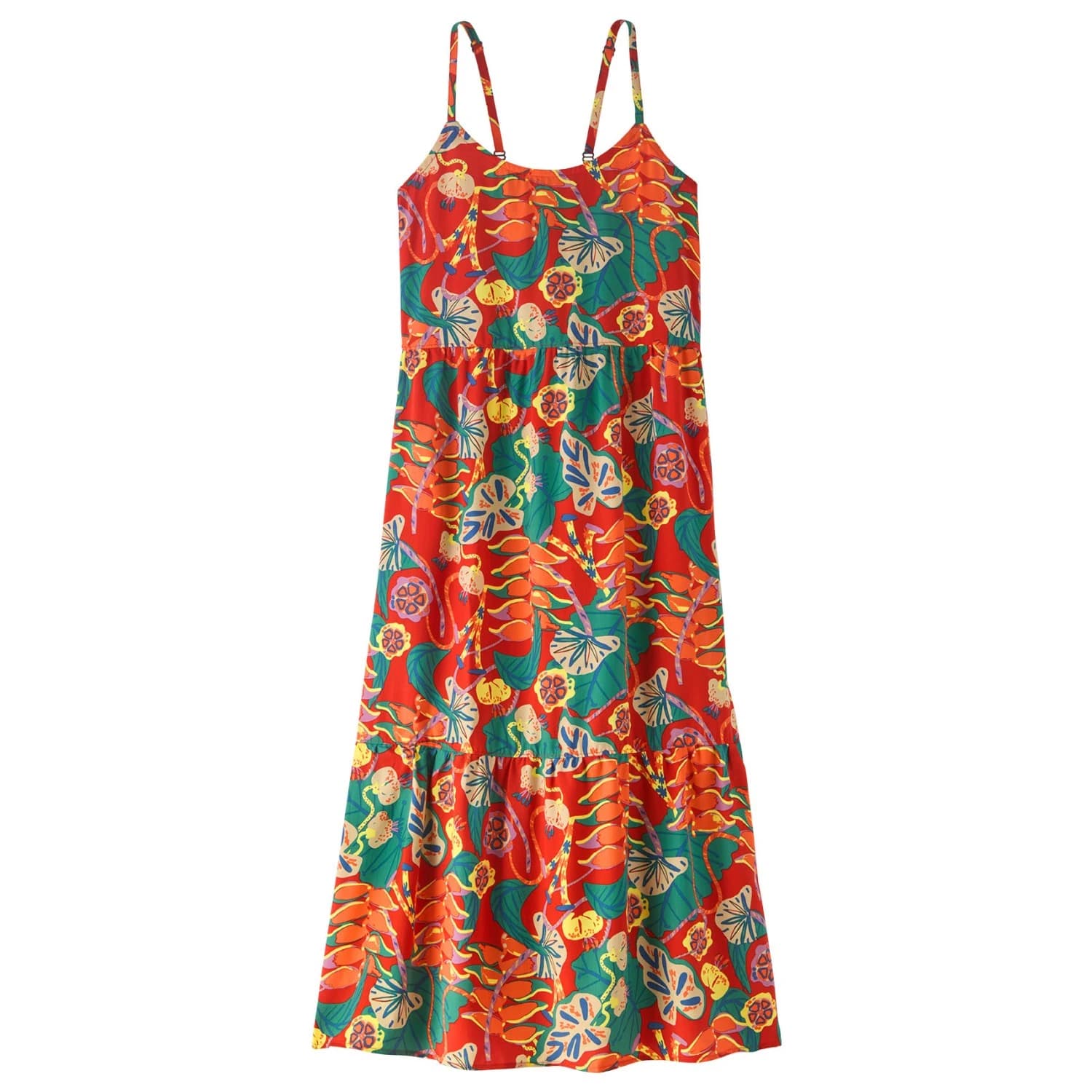 Дамска рокля Patagonia Women's Tidal Threads Dress - Tropiclimb: Hot Ember