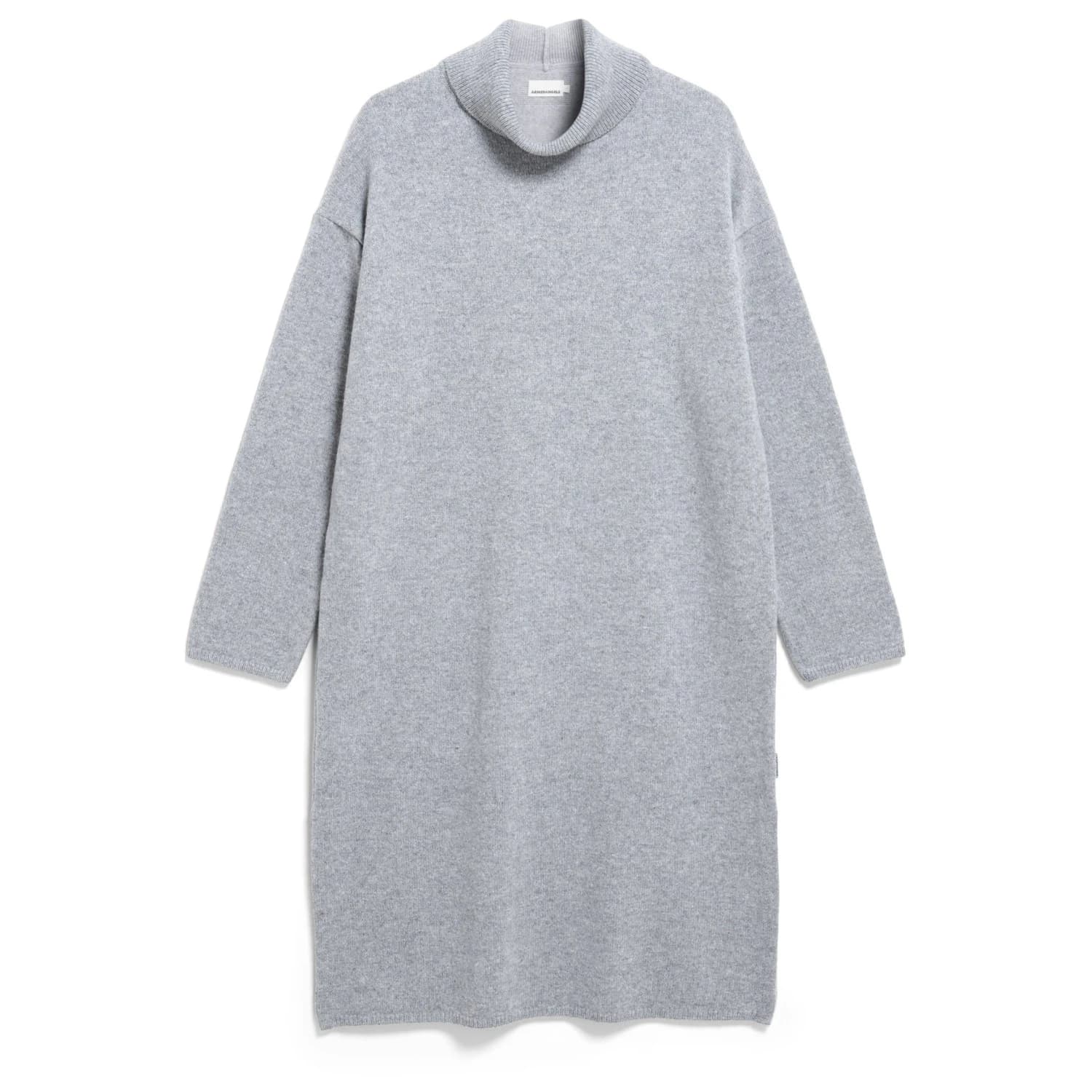 Дамска рокля ARMEDANGELS Women's Aradiaa Dress - Silver Melange