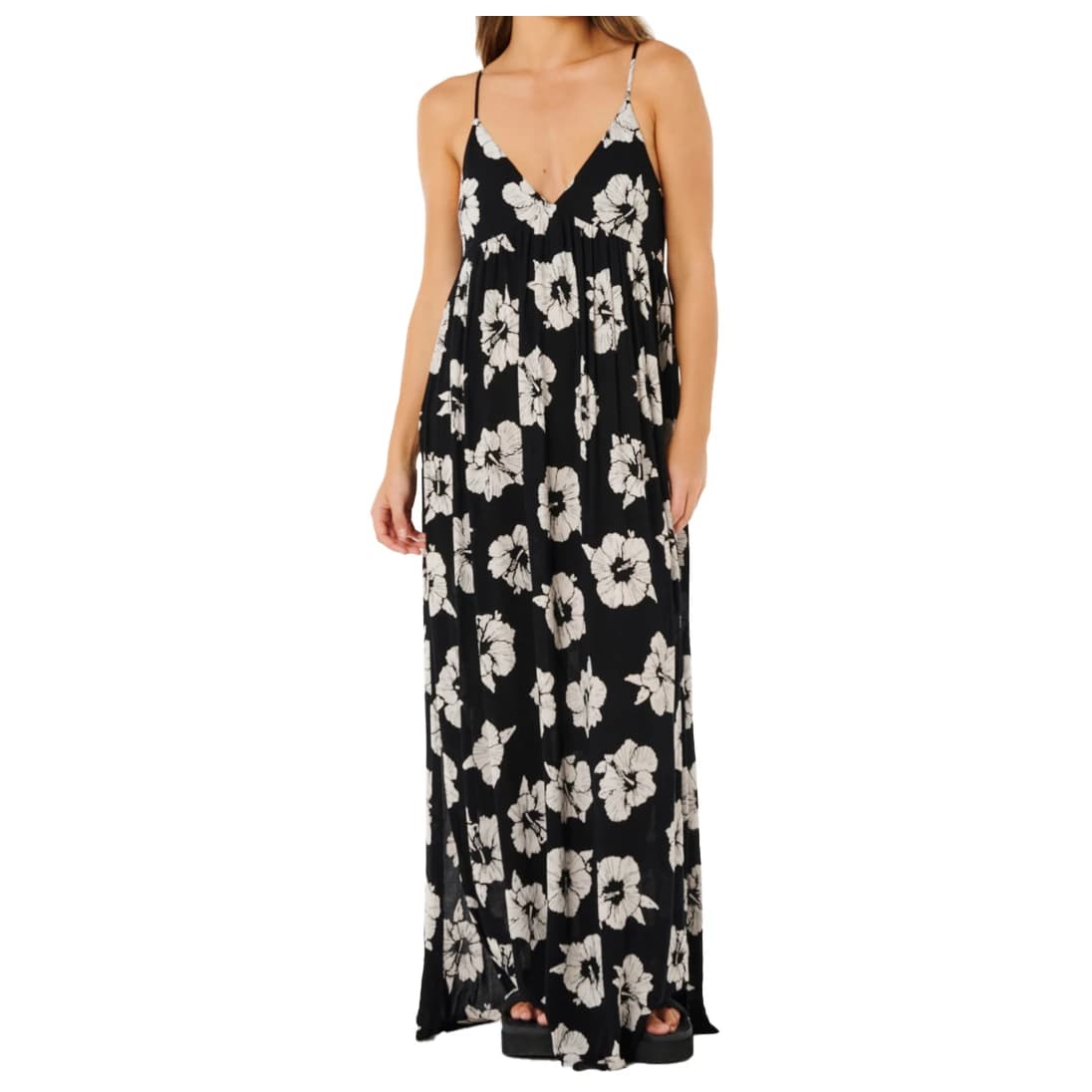 Дамска рокля Rip Curl Women's Party Pack Maxi Dress - Black / Off White
