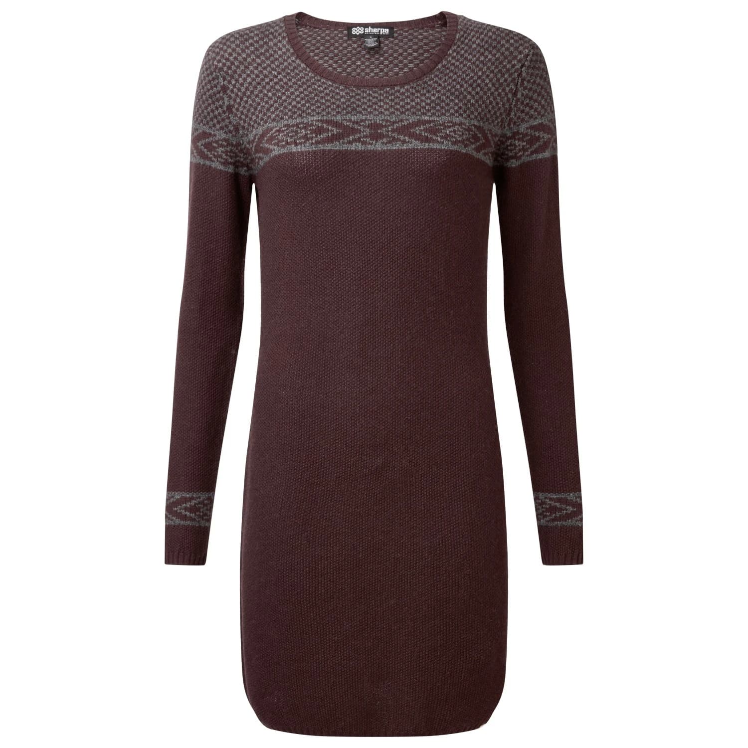 Рокля Sherpa Women's Maya Texture Dress - Beet Red