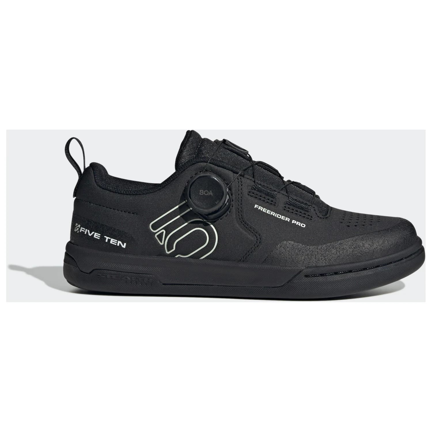 Дамски обувки за планинско колоездене Five Ten Women's Freerider Pro Boa Cycling shoes - Core Black / Linen Green / Footwear White