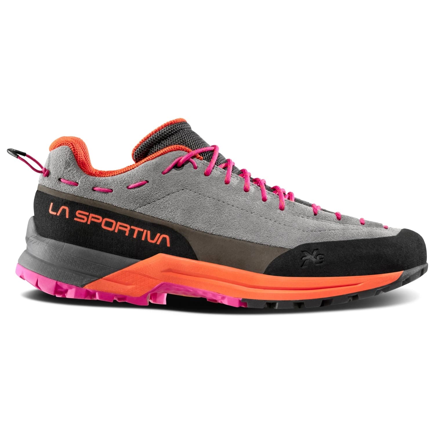 Дамски апроуч обувки La Sportiva Women's Tx Guide Leather Approach shoes - Grey / Cherry Tomato