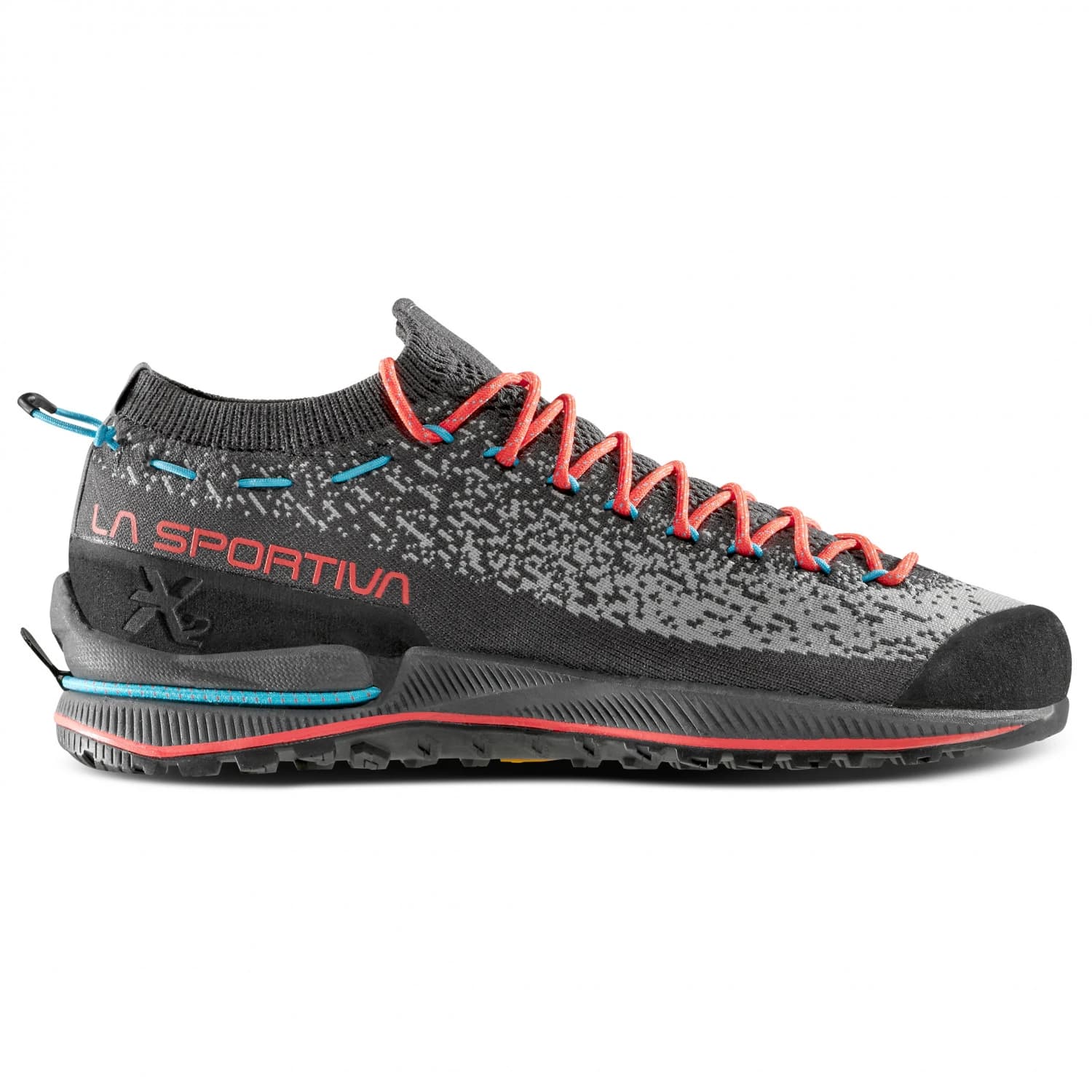 Дамски апроуч обувки La Sportiva Women's TX2 Evo Approach shoes - Carbon / Hibiscus