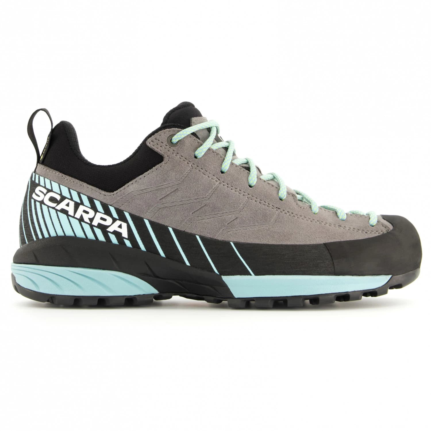 Дамски апроуч обувки Scarpa Women's Mescalito GTX Approach shoes - MidGrey / Aqua