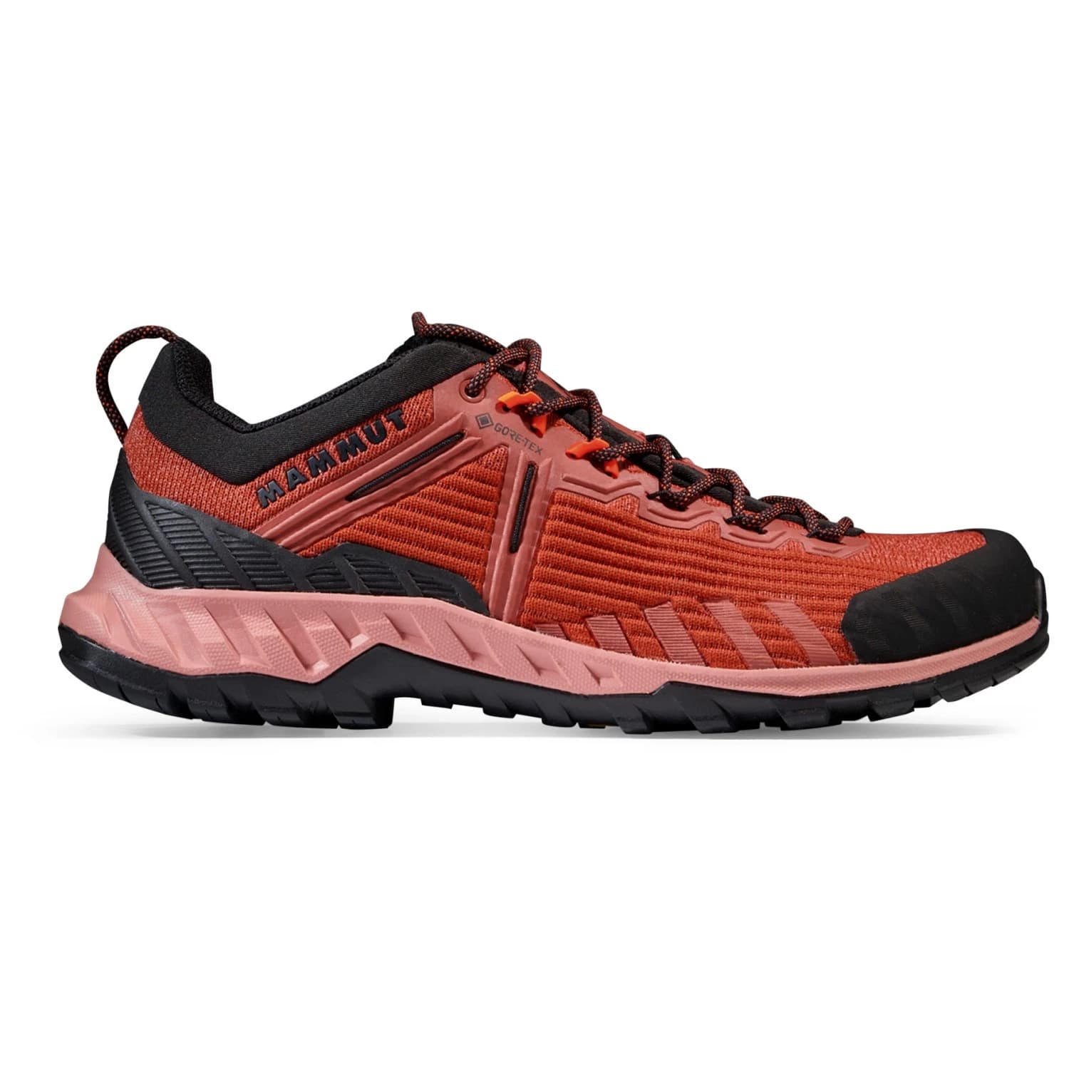 Дамски апроуч обувки Mammut Women's Alnasca Knit III Low GTX Approach shoes - Brick / Quartz Dust