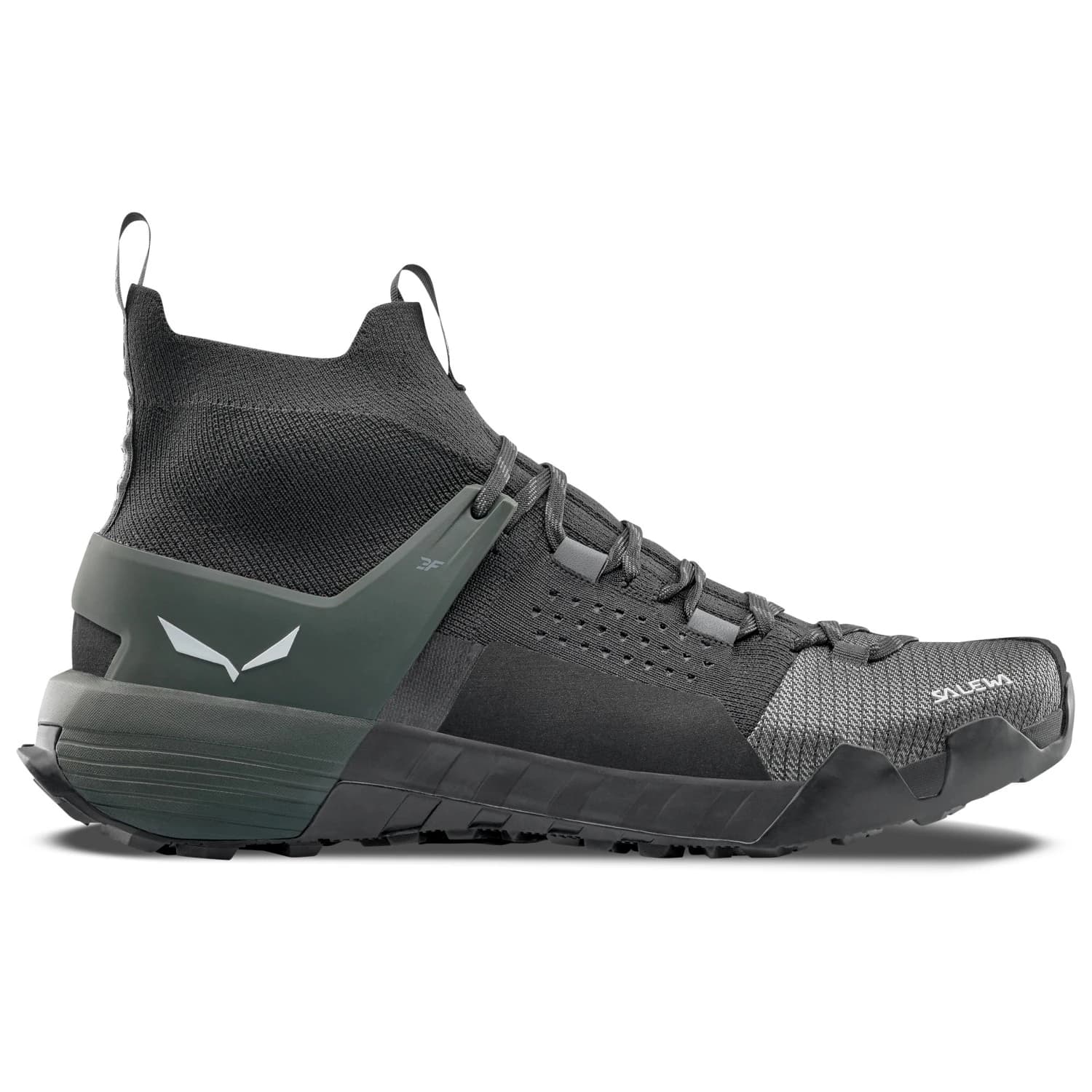 Дамски апроуч обувки Salewa Women's Wildfire NXT Knit Approach shoes - Onyx / Dark Olive