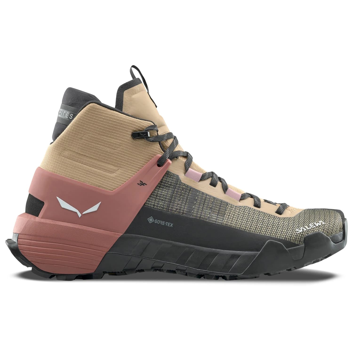 Дамски апроуч обувки Salewa Women's Wildfire NXT Mid GTX Approach shoes - Quicksand / Etruscan Red