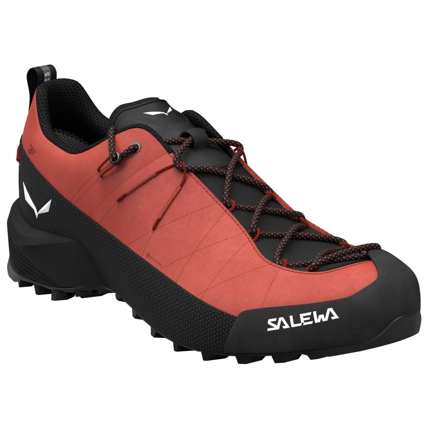 Дамски апроуч обувки Salewa Women's Wildfire Leather 2 GTX Approach shoes - Etruscan Red / Black