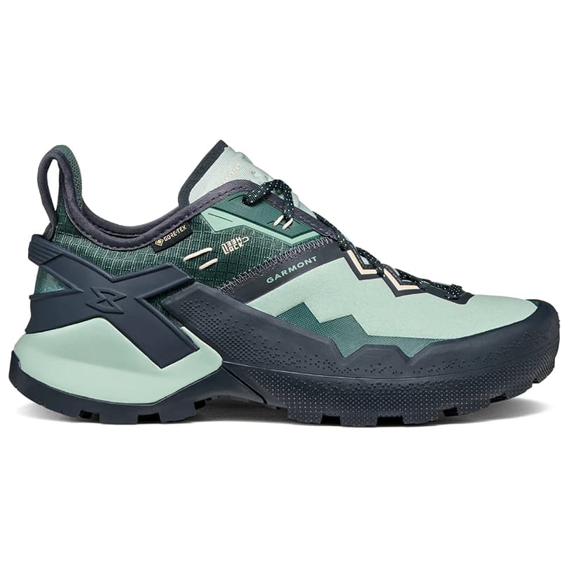 Дамски апроуч обувки Garmont Women's 9.81 Onyx MB GTX Approach shoes - Balsam Green / Navy Blue