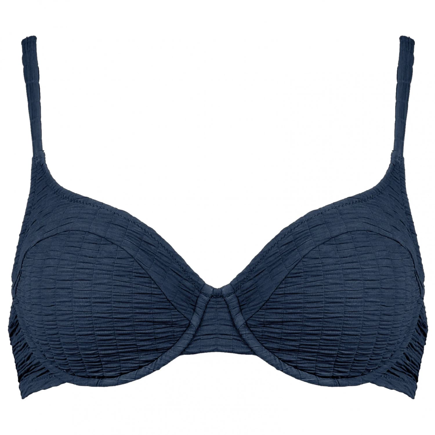 Дамско бикини горнище Watercult Women's Bikini Top Solid Crush 3 Bikini top - Nightblue