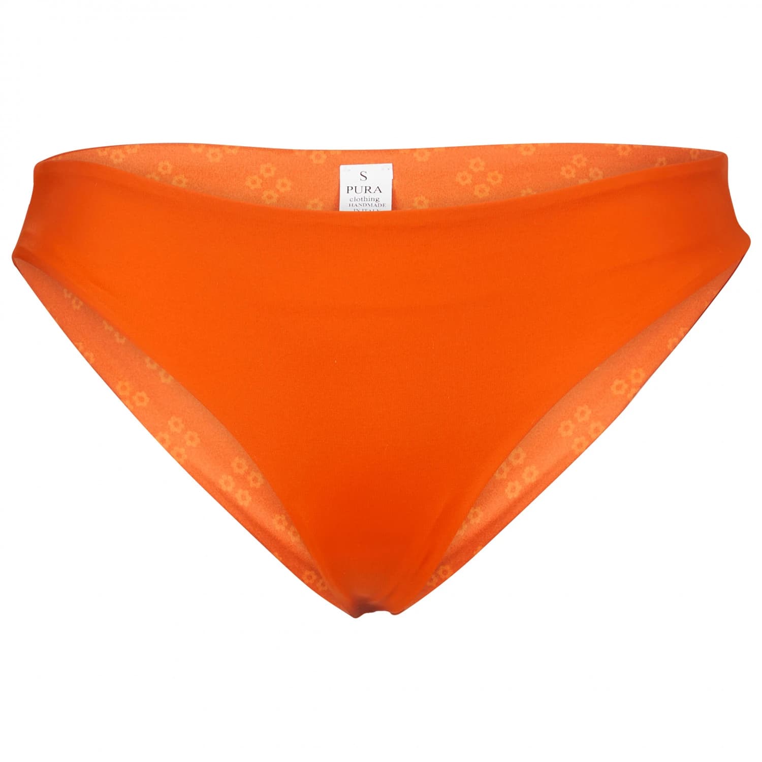 Дамско бикини долнище Pura clothing Women's Nola Bikini bottom - Earthy / Orange