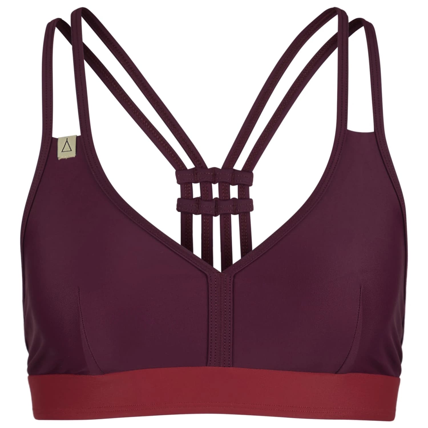 Дамско бикини горнище Inaska Women's Top Wild Bikini top - Dark Berry