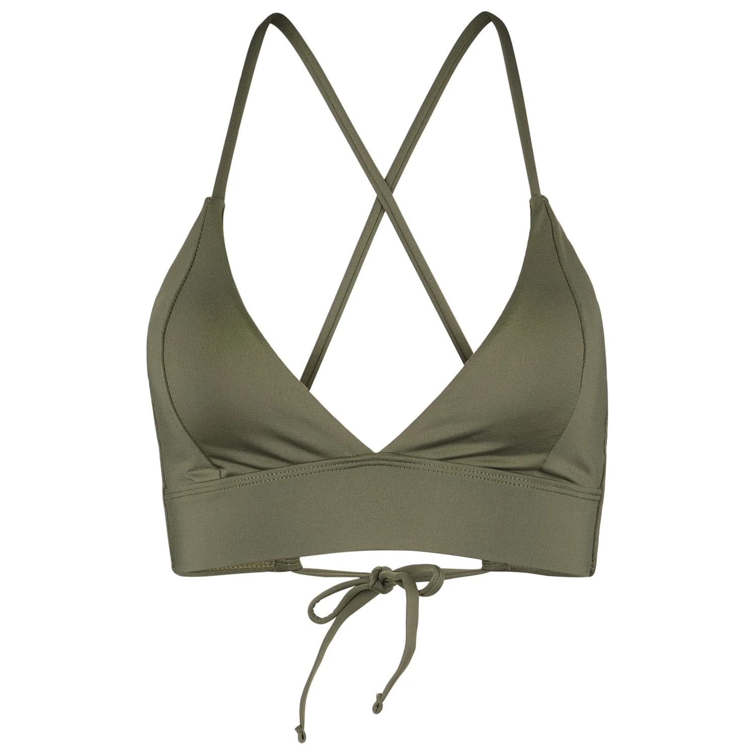 Дамско бикини горнище DEDICATED Women's Bikini Top Alva Bikini top - Leaf Green