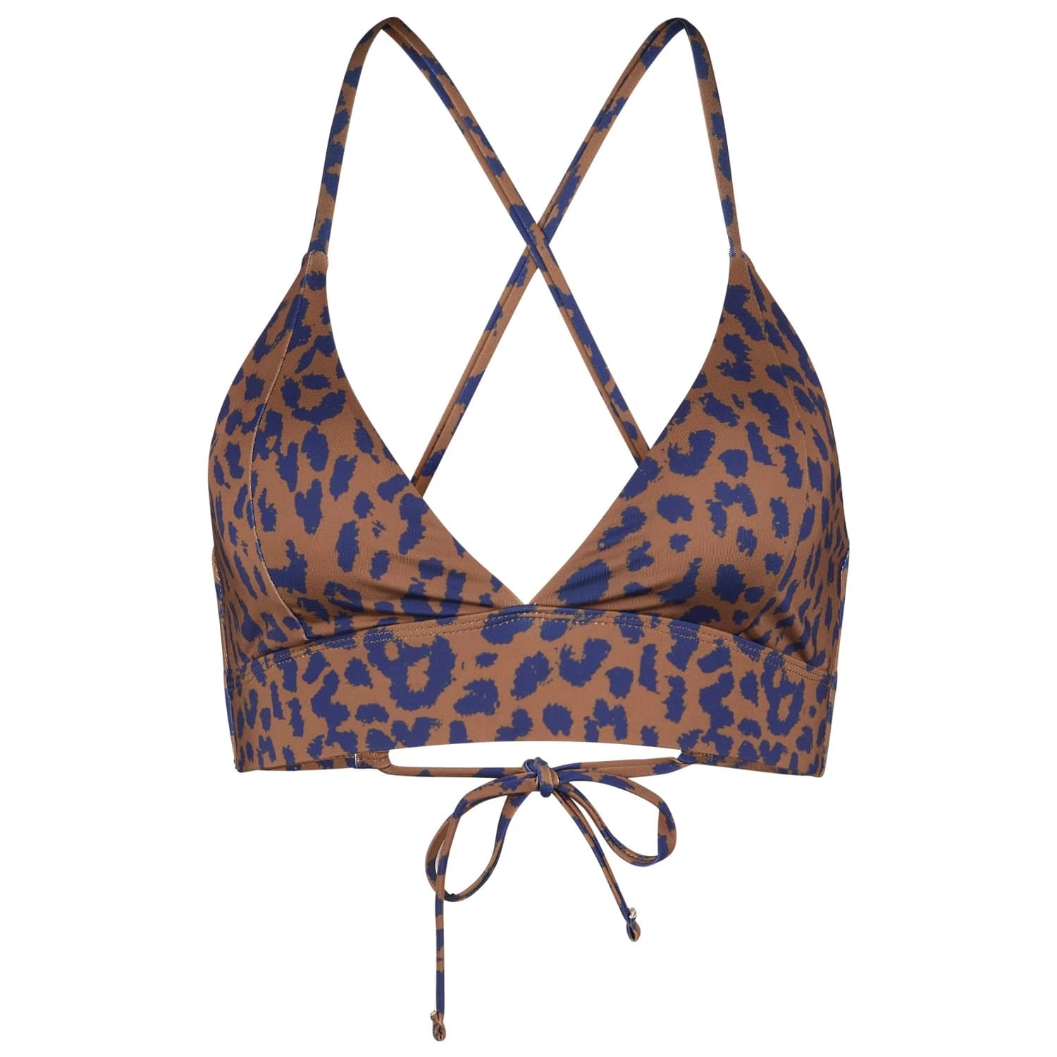 Дамско бикини горнище Dedicated Women's Bikini Top Alva Bikini top - Leopard Light Brown