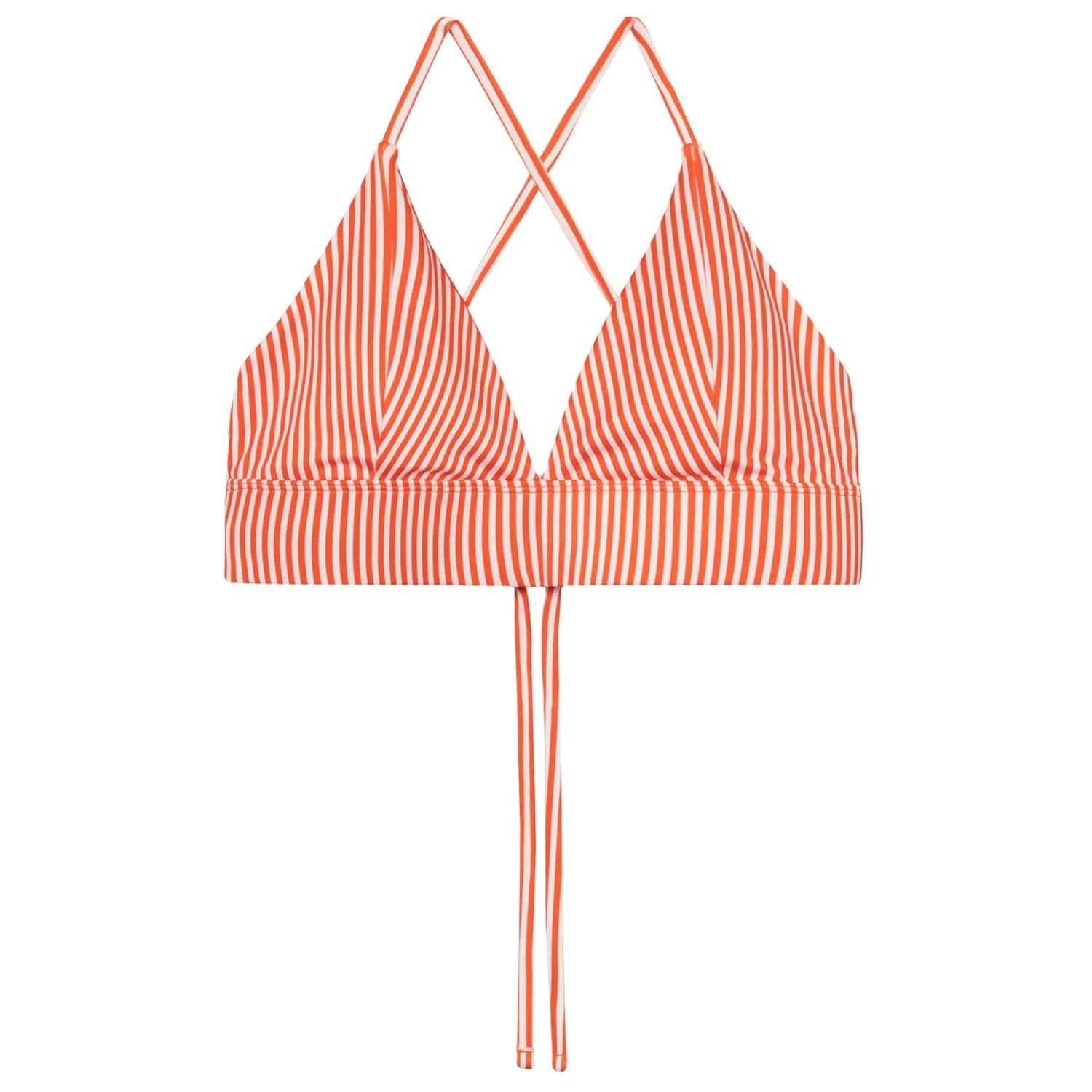 Дамско бикини горнище Dedicated Women's Bikini Top Alva Bikini top - Thin Stripe Grenadine Red 2