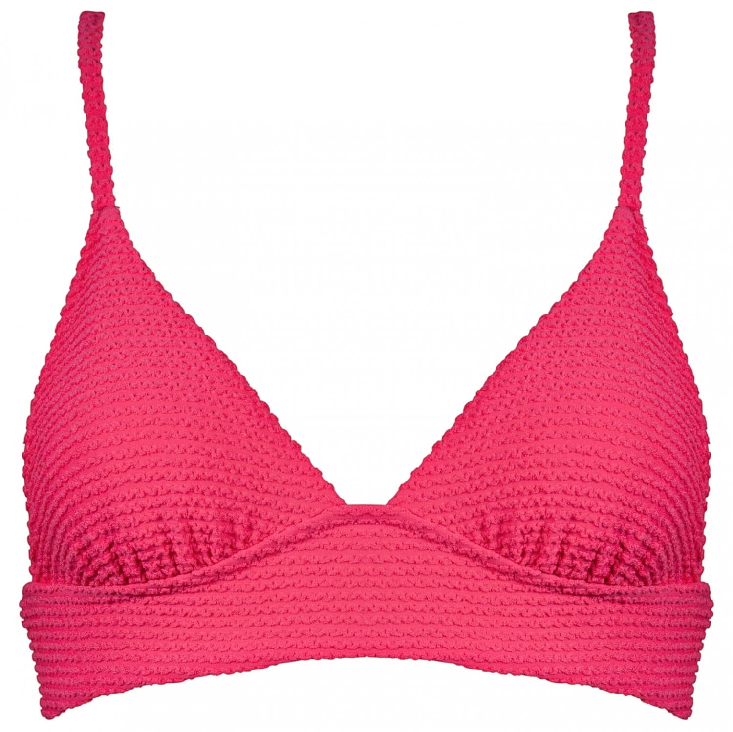 Дамско бикини горнище Watercult Women's Sustainable Solids Bikini Top 7034 Bikini top - Spicy Raspberry