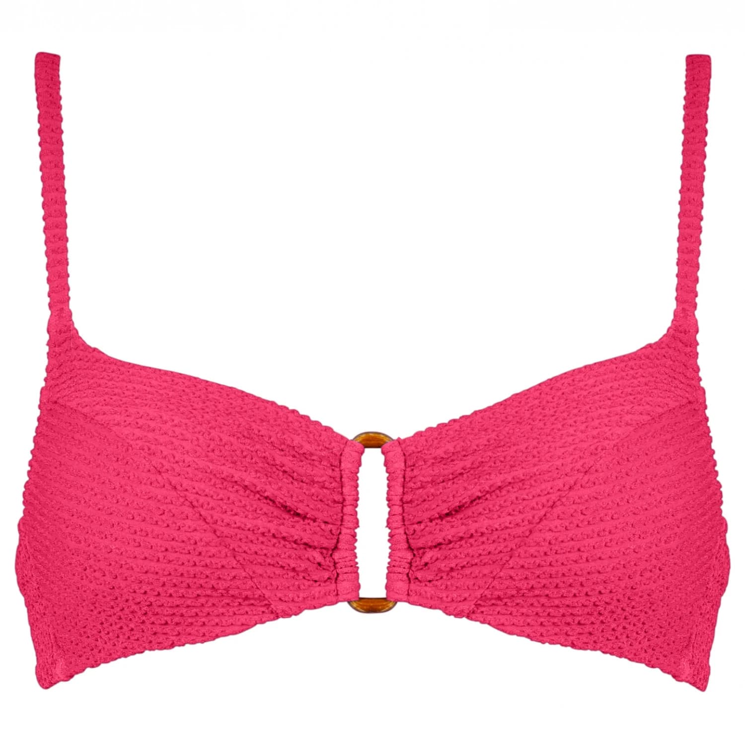 Дамско бикини горнище Watercult Women's Sustainable Solids Bikini Top 7460 Bikini top - Spicy Raspberry