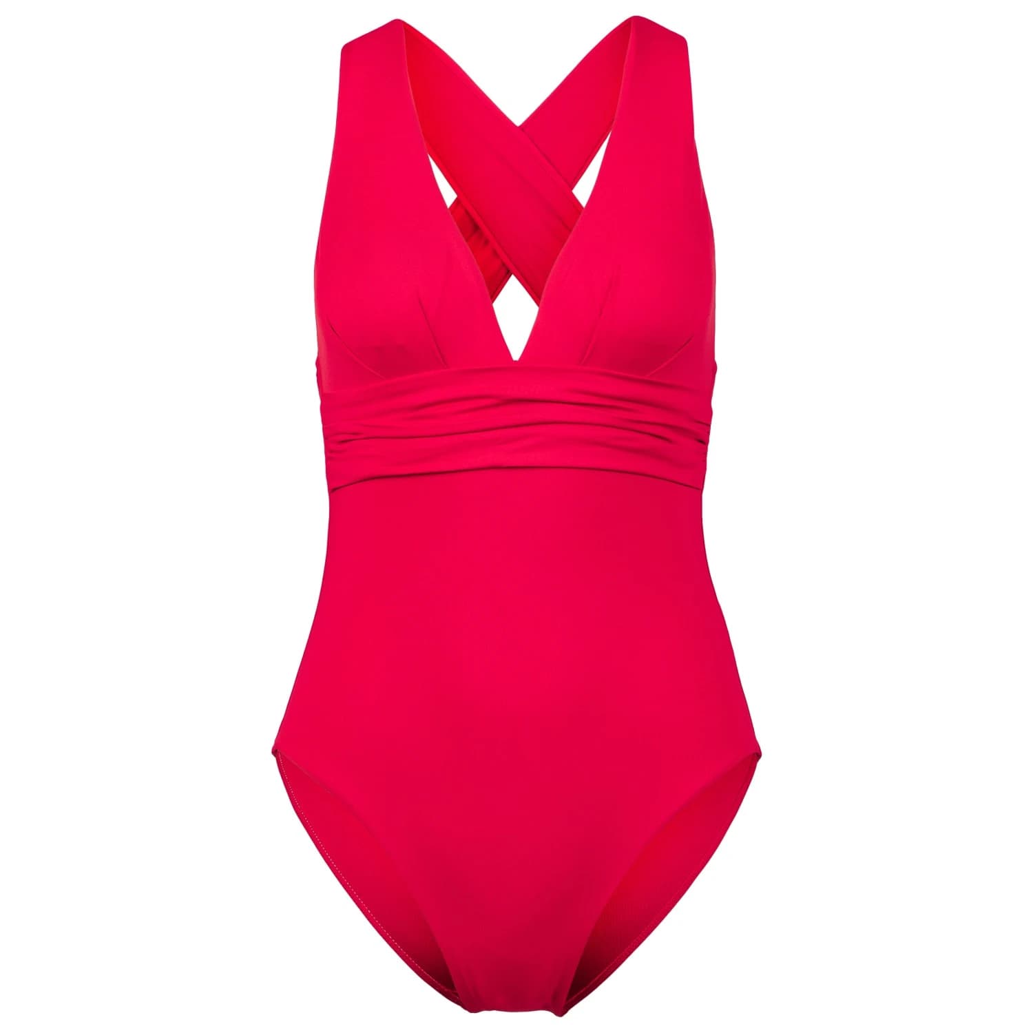 Бански костюм Seafolly Women's Collective Cross Back One Piece Swimsuit - Cosmo Red