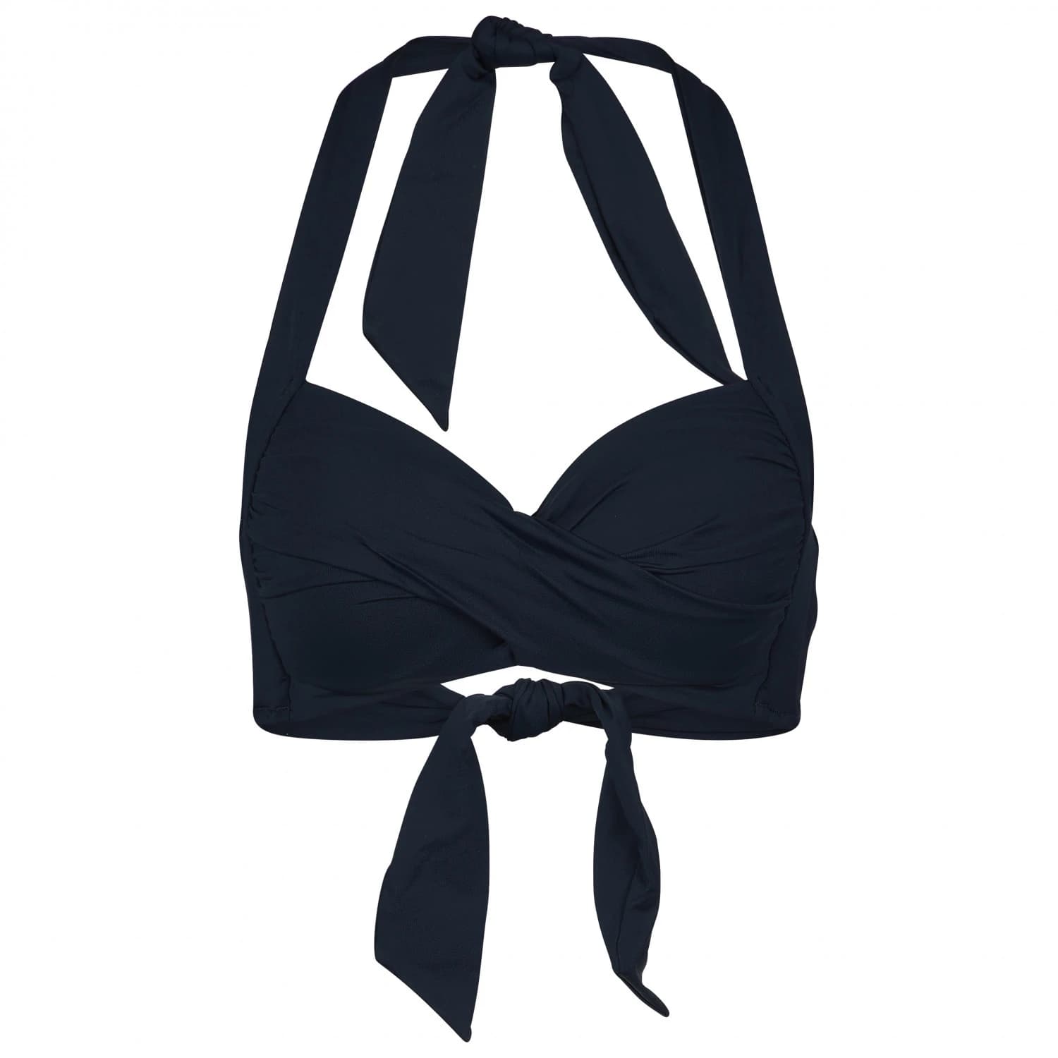 Дамско бикини горнище Seafolly Women's Collective Twist Soft Cup Halter Bikini top - True Navy