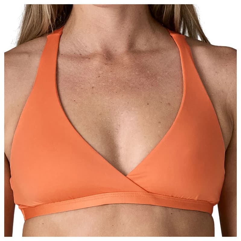 Дамско бикини горнище Patagonia Women's Bottom Turn Top Bikini top - Peach Sherbet