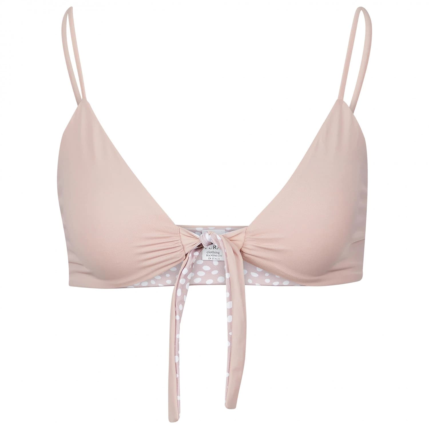 Дамско бикини горнище Pura clothing Women's Marla Top Bikini top - Rose / Freckles
