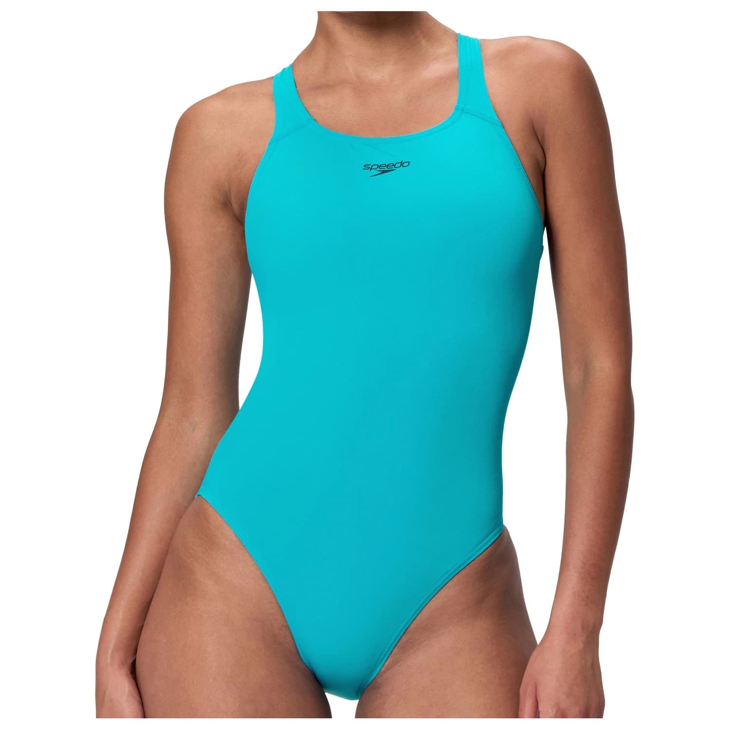Дамски бански костюм Speedo Women's Eco Endurance+ Medalist Swimsuit - Mayan Blue