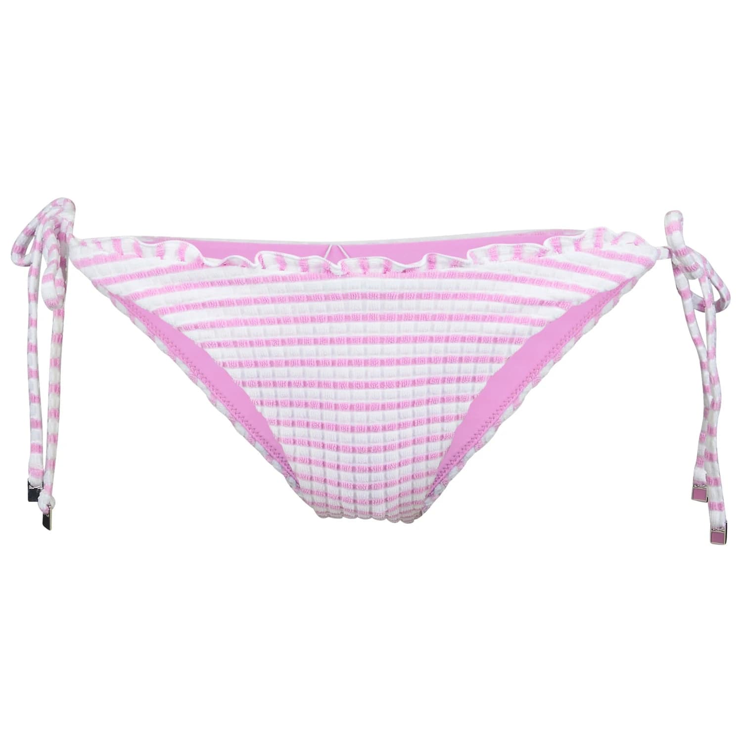 Дамско бикини долнище Seafolly Women's Sorrentostripe Tie Side Rio Bikini bottom - Parfait Pink
