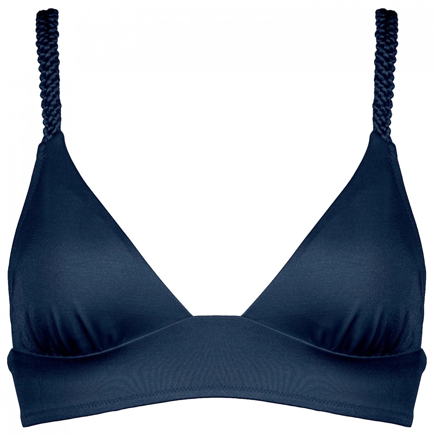 Дамско бикини горнище Watercult Women's Makramé Love Bikini Top 7039 Bikini top - Sparkling Midnight